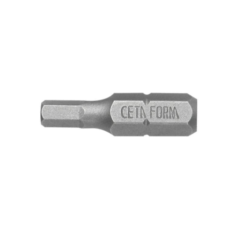 Ceta Form Allen Screwdriver Bit – 2.5mm Size, 60mm Length (Model: CB/1860)