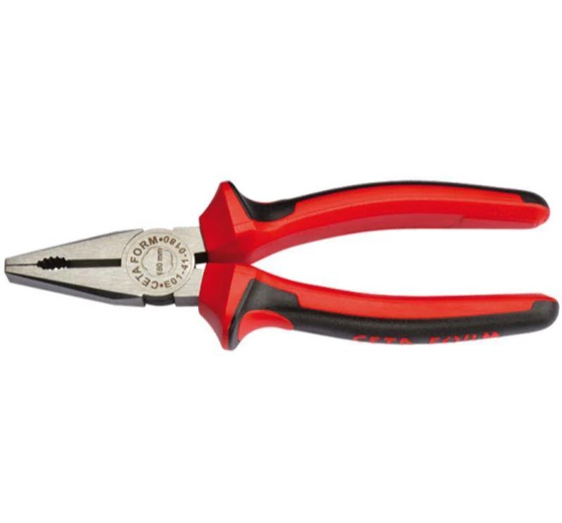 Ceta Form Super Combination Pliers With Handle 140mm (Model: E01-41-0140)