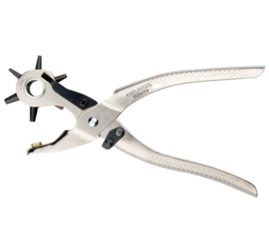Ceta Form Nickel Leather Hole Punch Pliers 4.1/1.5mm, 225mm Length (Model: E70-225-2)