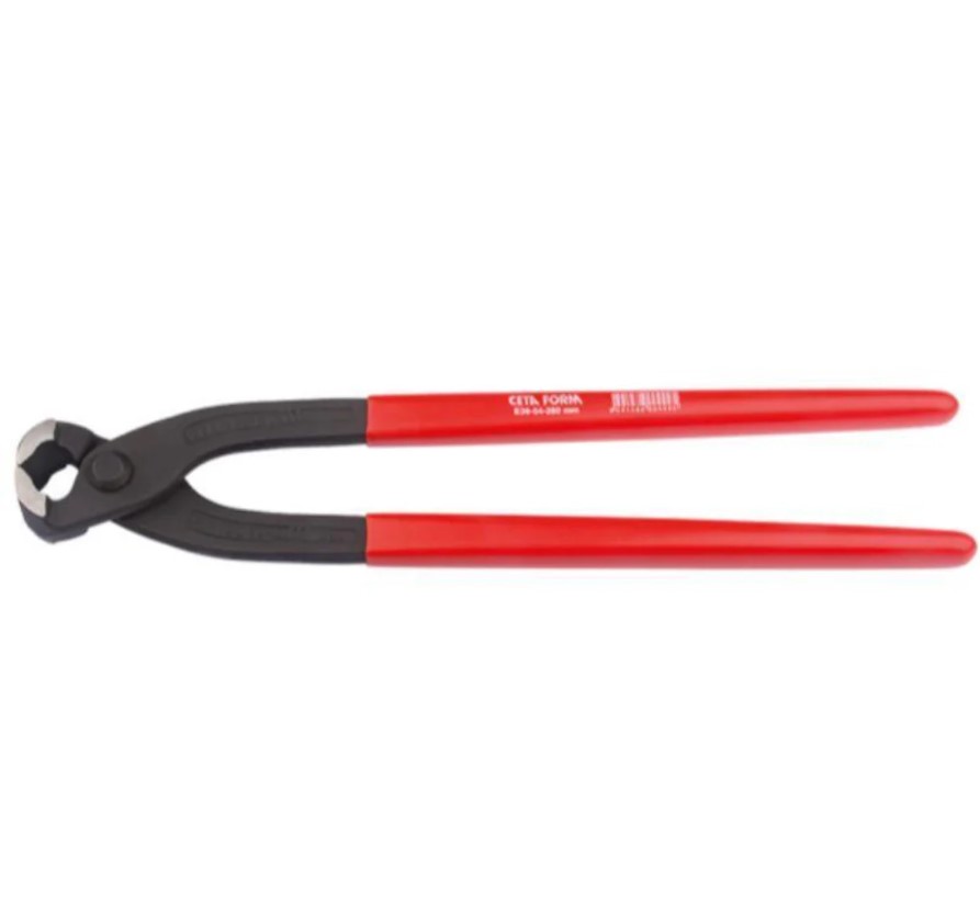 Ceta Form Turkish Carpenter's Pliers With Red Handle 250mm (Model: E36-54-0250)