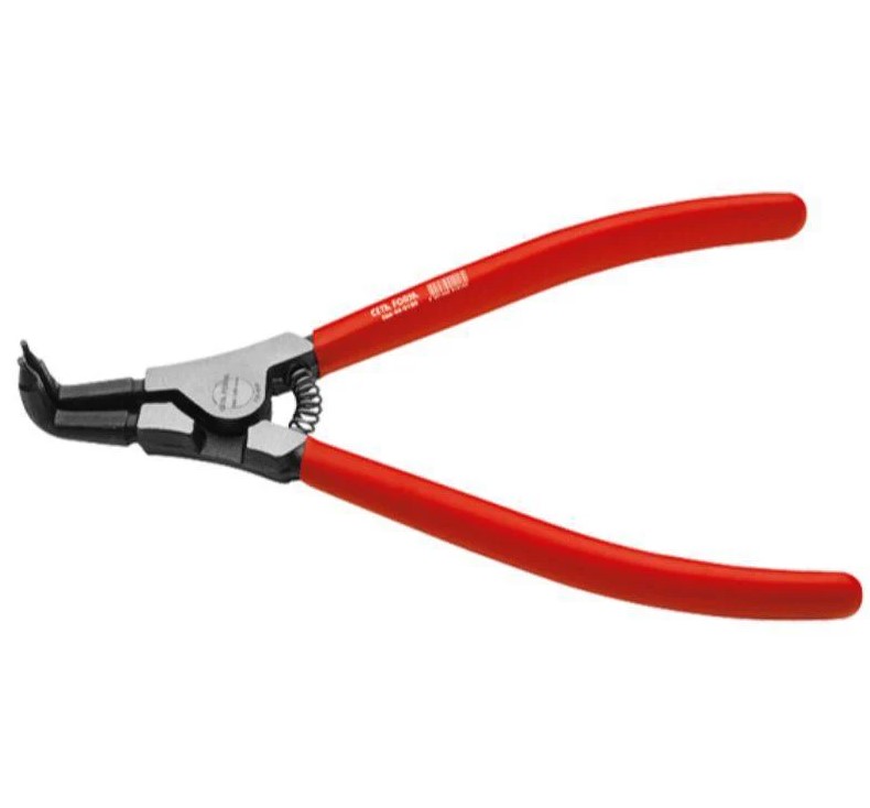 Ceta Form Turkish Internal Angle Circlip Pliers 225mm (Model: E68-44-0225)