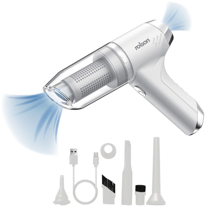 2-in-1 Rechargeable Vacuum Cleaner Rolson