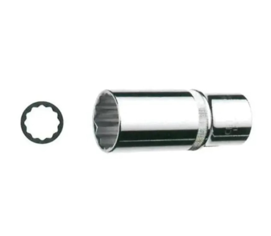 Long Serrated Socket, 10 Mm X 1/4", C04-B10