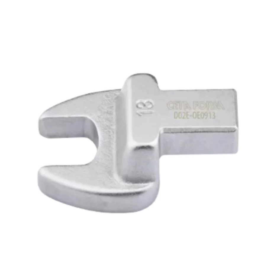 Large Open-End Torque Wrench Head, Size 30 Mm (14×18 Mm), D02E-OE1430
