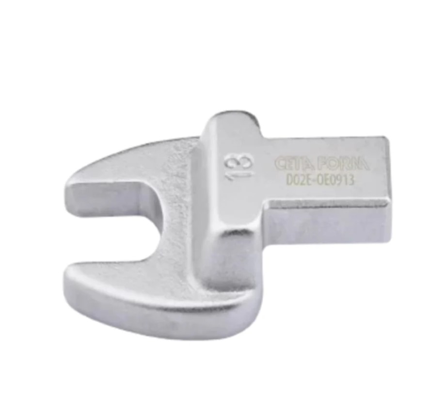 Large Open-End Torque Wrench Head, Size 27 Mm (14×18 Mm), D02E-OE1427