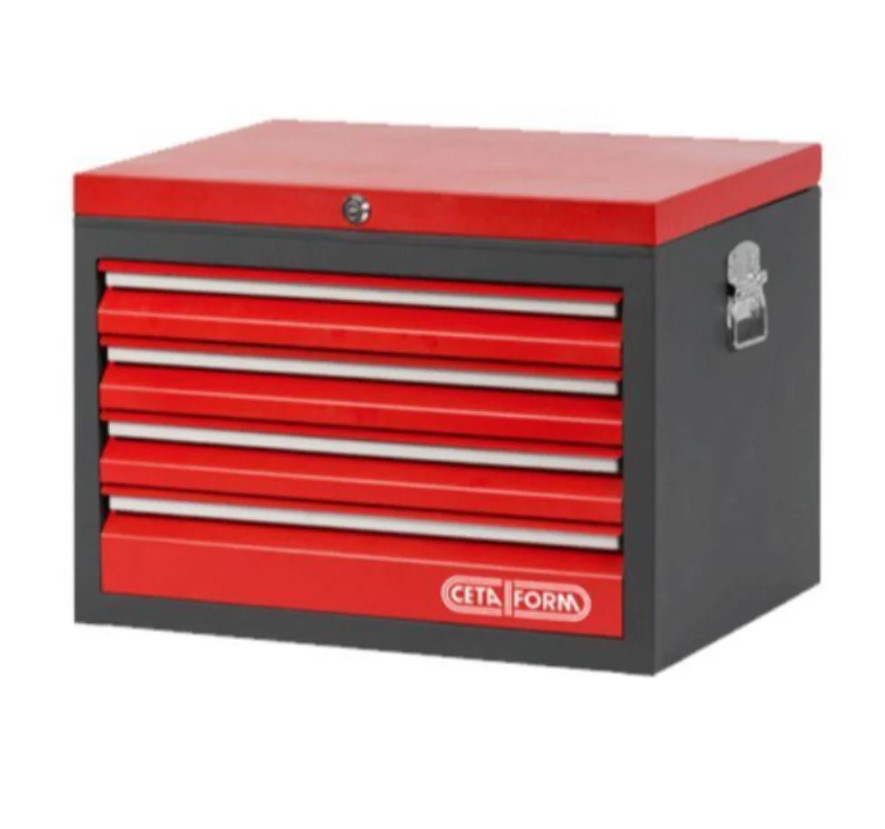 Metal Tool Box, 4 Drawers, Ceta Form, Turkey, A06-04