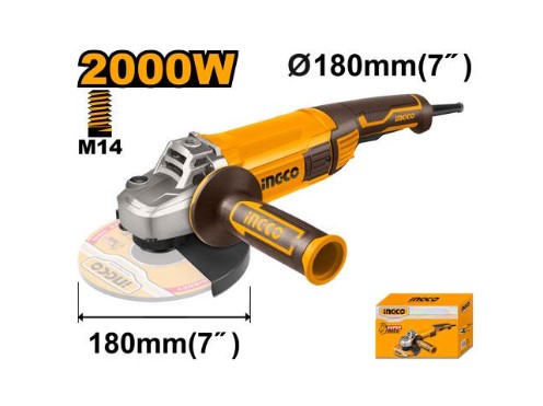 Angle Grinder 2000 W 180 MM INGCO
