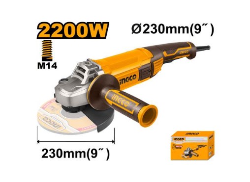 Angle Grinder 2200 W 230MM INGCO