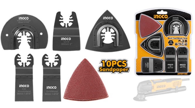INGCO MULTI TOOL BLADE SET 15PCS