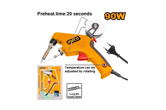 Soldering Gun With Solder Feeder 90 W INGCO