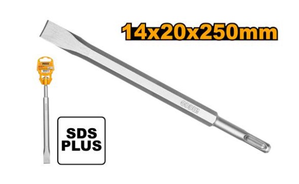 SDS Plus Chisel 14*20*250 Mm INGCO