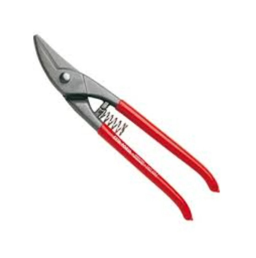 Ceta Form Left Red Insulated Tin Snips 275mm, H.D., Turkish Made, Model J01-275L