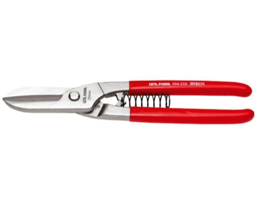 Ceta Form Straight Tin Snips, H.D., 250mm, Model J06-250-2