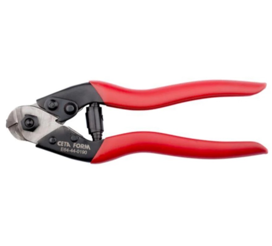 Ceta Form Red Spring Hand Cable Cutter 7.5", Model E64-44-0190