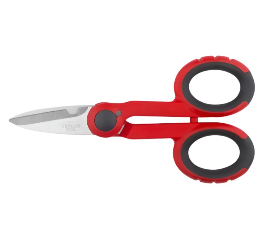 Ceta Form Hand Shears 145mm, Red × Black, H.D., Model G40-48-0145