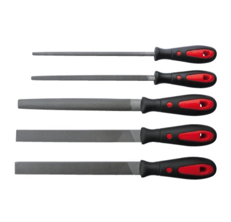 Ceta Form File Set, 5 Shapes, 8", Turkish Made, Model J72-0851A