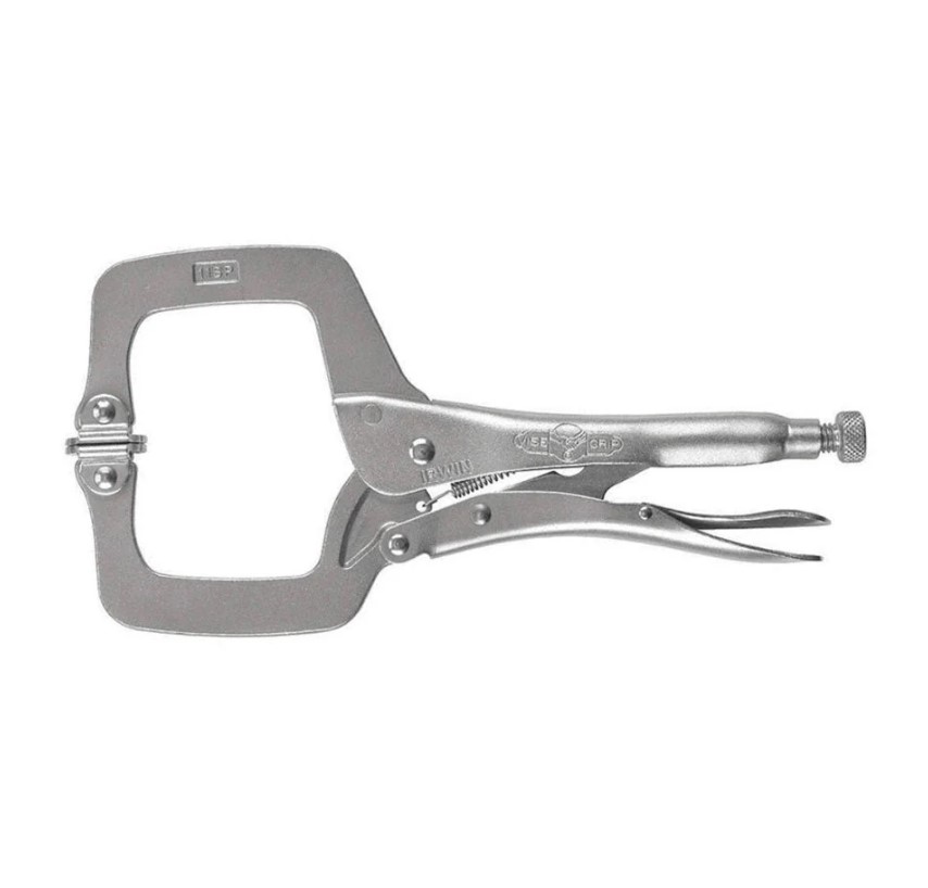 Ceta Form C-Clamp Flat Jaw 11", Turkish Made, Model E55-16-0290