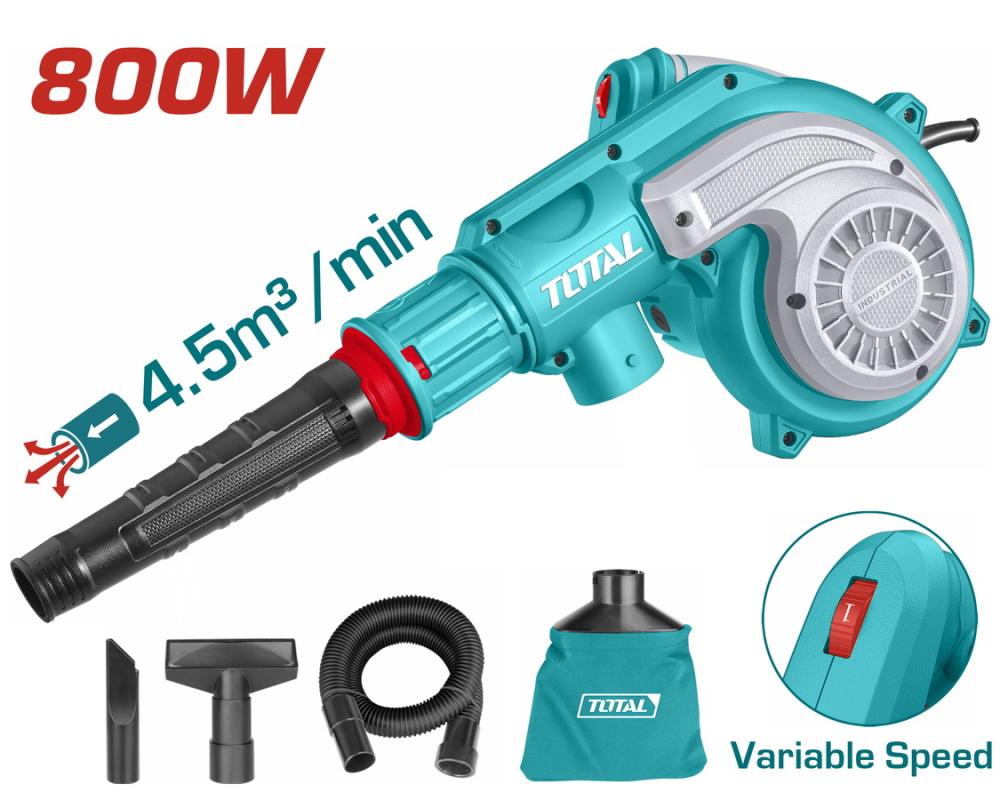 TOTAL Aspirator Blower 800 Watt