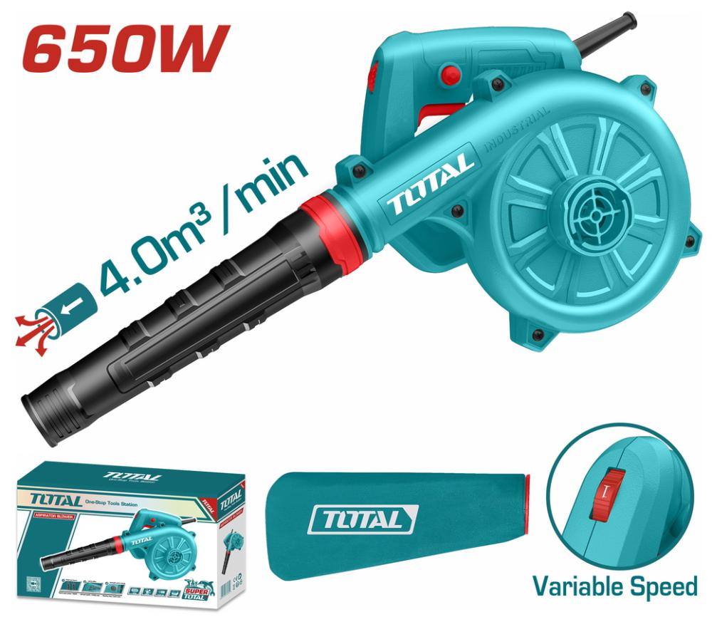 TOTAL Aspirator Blower Variable Speed 650 Watt