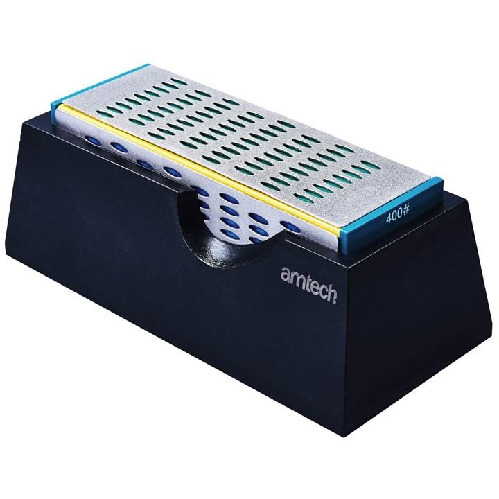 4 Sided Diamond Sharpening Block AMTECH