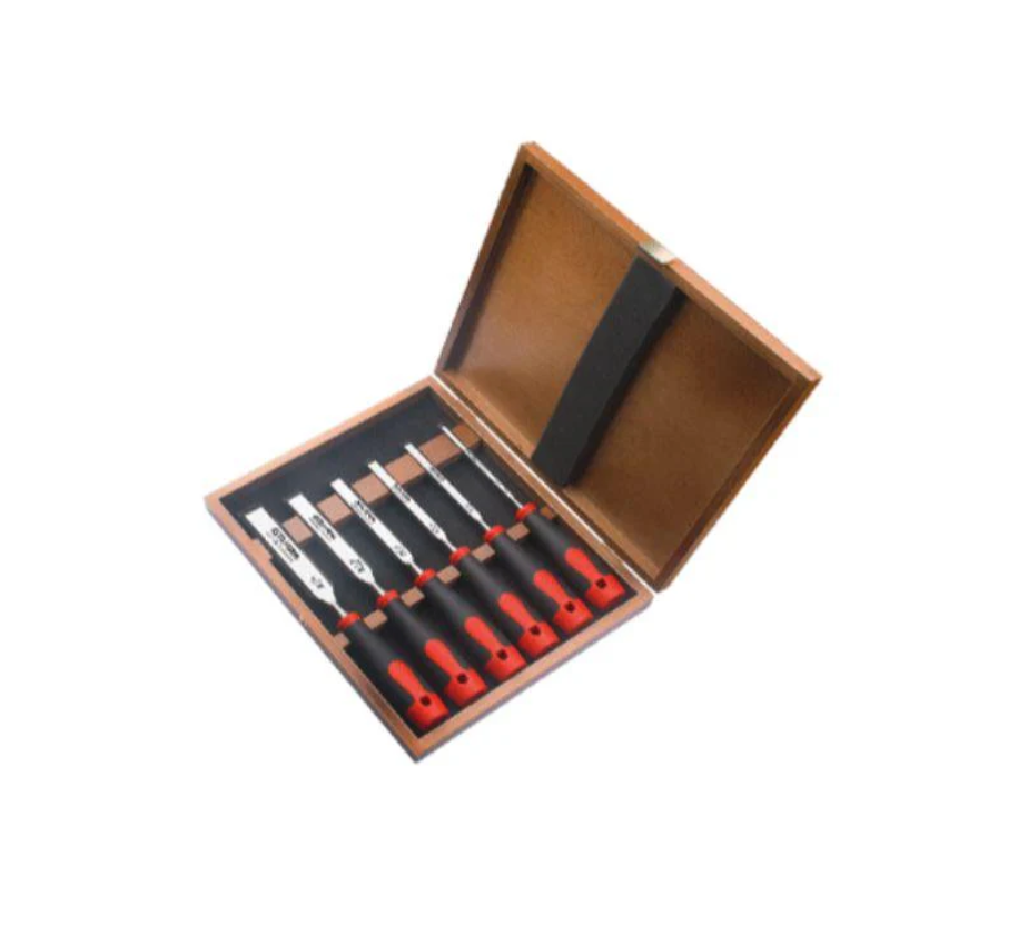 6-Piece Wood Chisel Set – Ceta Form (Turkish) – L50-W6-2