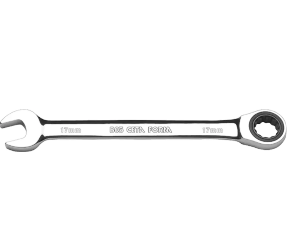 Ratchet Serrated Combination Wrench Ceta Form 12 Mm B05-12