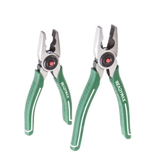 READYMAX 8" Linesman Pliers With LED Hub-light Technology
