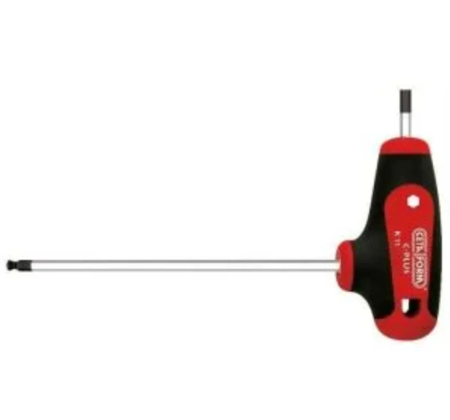 8 Mm T-handle Ball-end Hex Key Wrench, CETA FORM, Turkish, K11-080-200