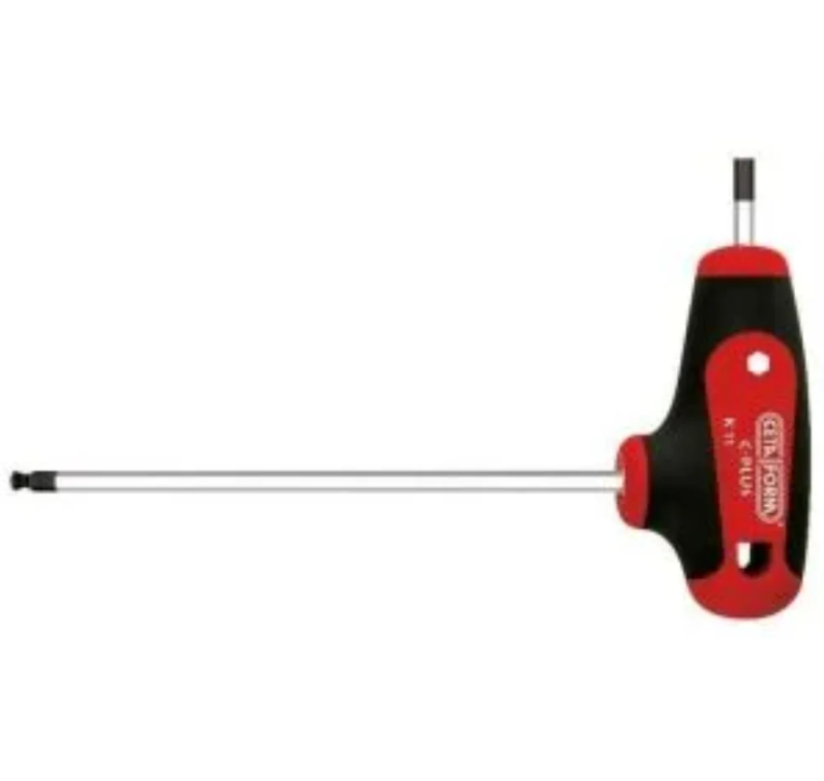 Ceta Form 10mm T-Handle Ball End Hex Key – K11-100-200 (Made In Turkey)