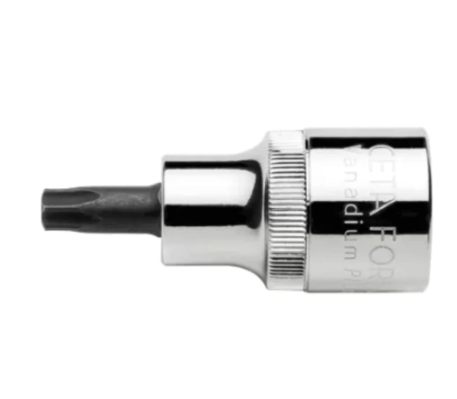 1/2" Drive Torx Bit Socket T40, 54 Mm Length Ceta Form, Turkish, C28S-T40