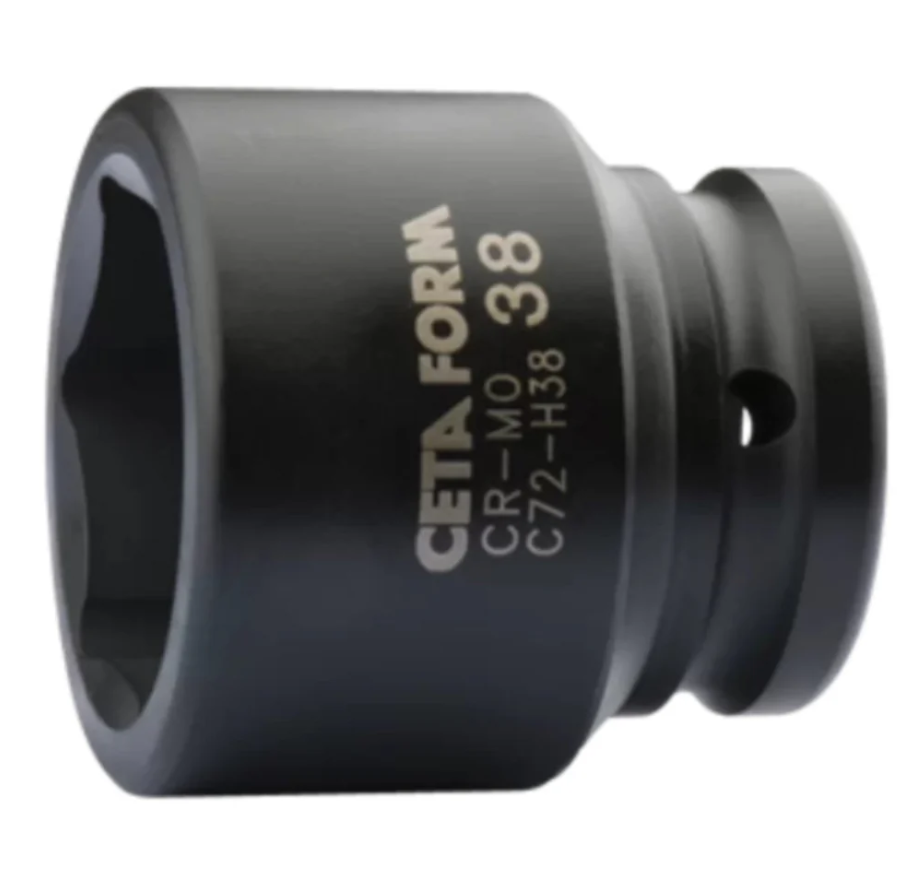 3/4" Standard Impact Hex Socket, 36 Mm, Ceta Form, Turkish, C72-H36