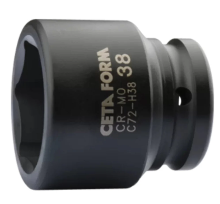 C72-H41 3/4" Regular Impact Hex Socket 41mm, Ceta Form, Made In Turkey