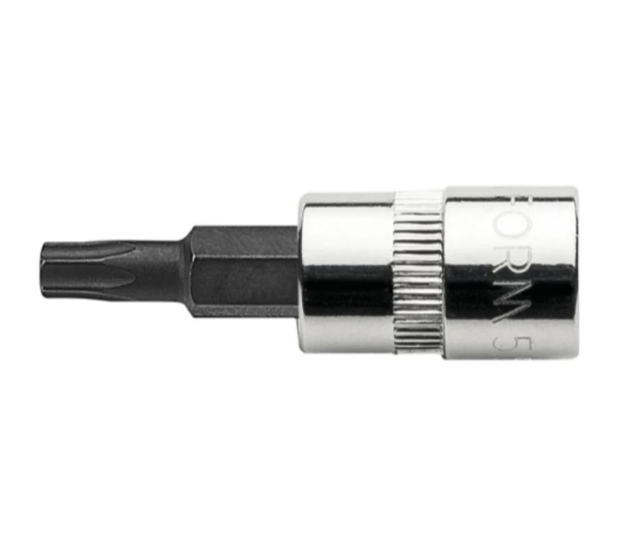 C08S-T06 T6 X 37mm 1/4"  Star Bit, Ceta Form, Made In Turkey