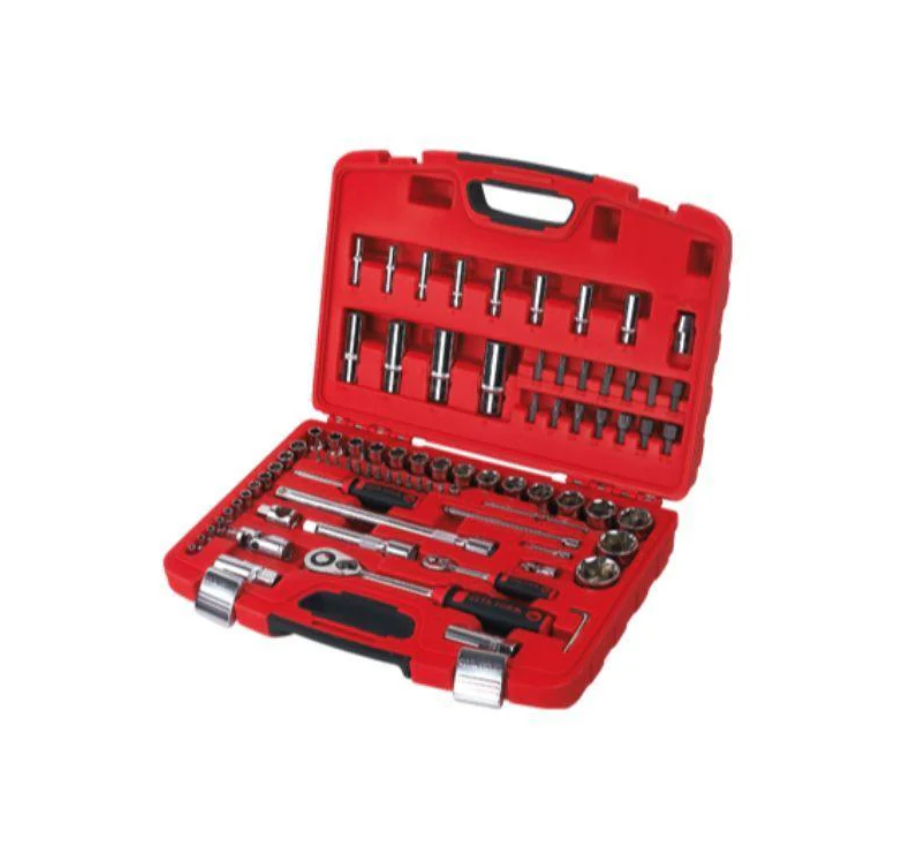 85-piece Socket, Wrench, And Screwdriver Set (1/4" - 1/2"), Ceta Form, Made In Turkey — C20-85PH2