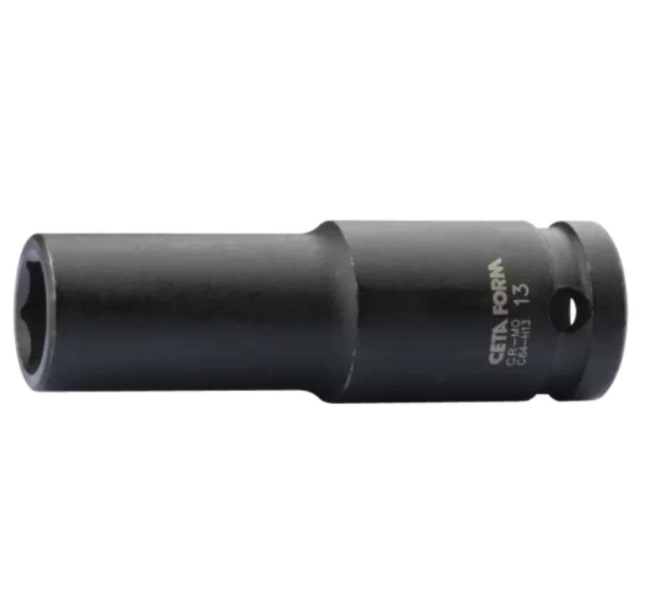 C64-H14 14mm Long Impact Hex Bit For 1/2'', Length 78mm – Ceta Form, Made In Turkey