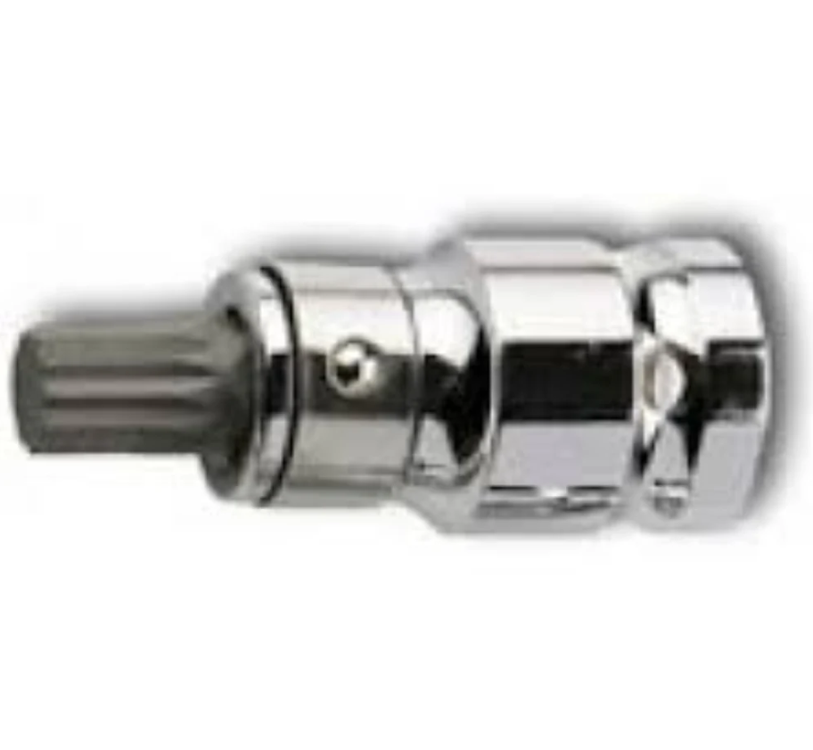 C28-X12 12mm Spline Bit Socket for 1/2'' – Ceta Form, Made in Turkey