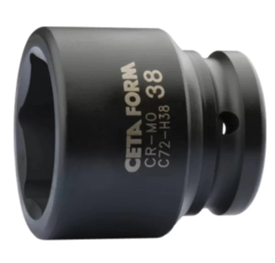 Cetaform Turkish 32 Mm Standard Impact Hex Socket, 3/4 Inch Drive, Model C72-H32.