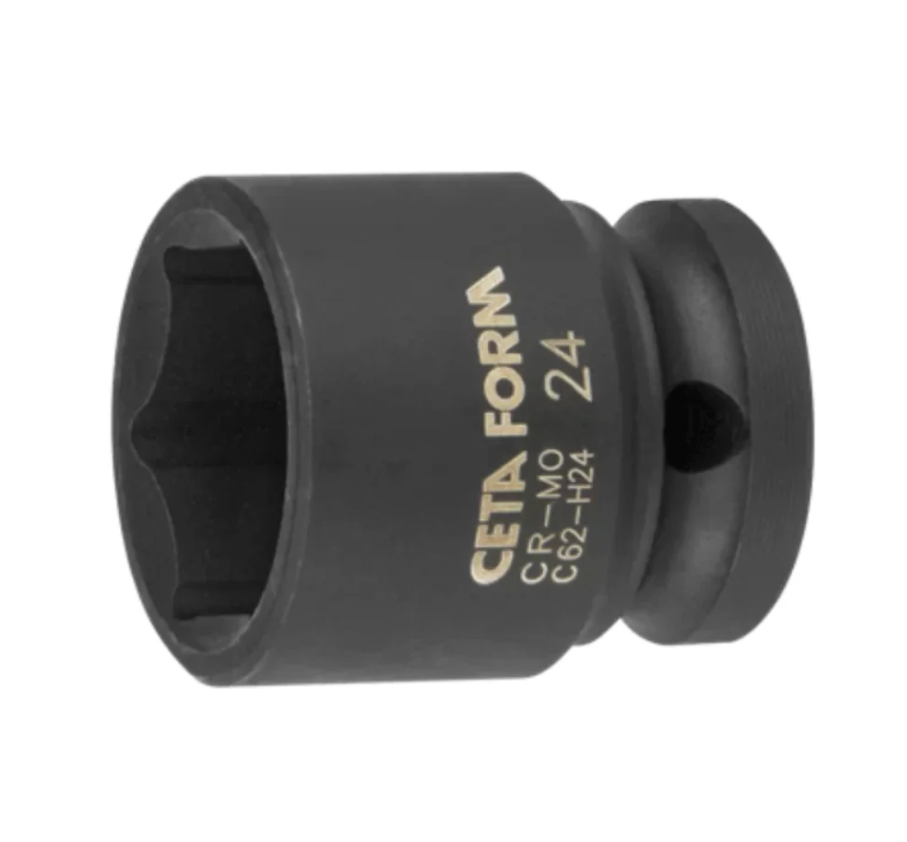 1/2 Inch Impact Hex Socket 32 Mm, Model C62-H32, Cetaform Turkish