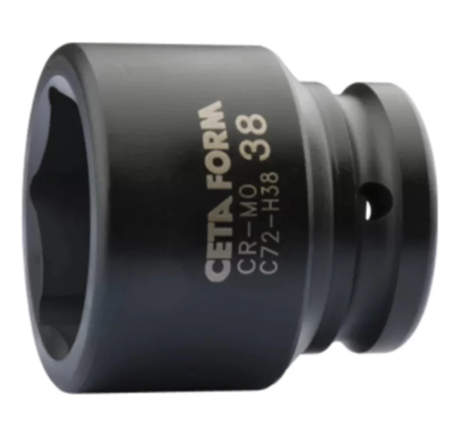 3/4 Inch Standard Impact Hex Socket 30 Mm, Model C72-H30, Cetaform Turkish