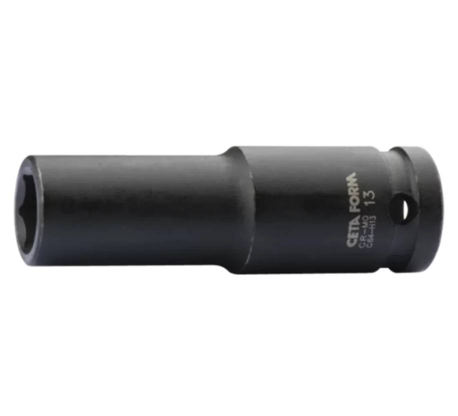 1/2 Inch Long Impact Hex Socket 32 Mm, Model C64-H32, Cetaform Turkish