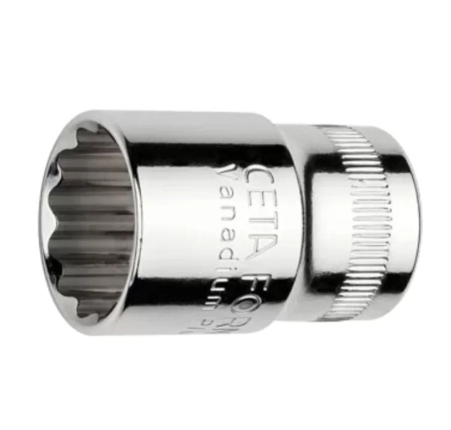 32 Mm 12PT Socket, 1/2 Inch Drive, Model C22-B32, Cetaform Turkish