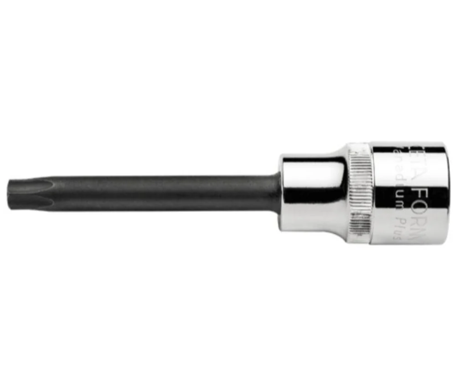 1/2 Inch Long Star Bit Socket T55, Length 99 Mm, Model C28S-T55L, Cetaform Turkish.