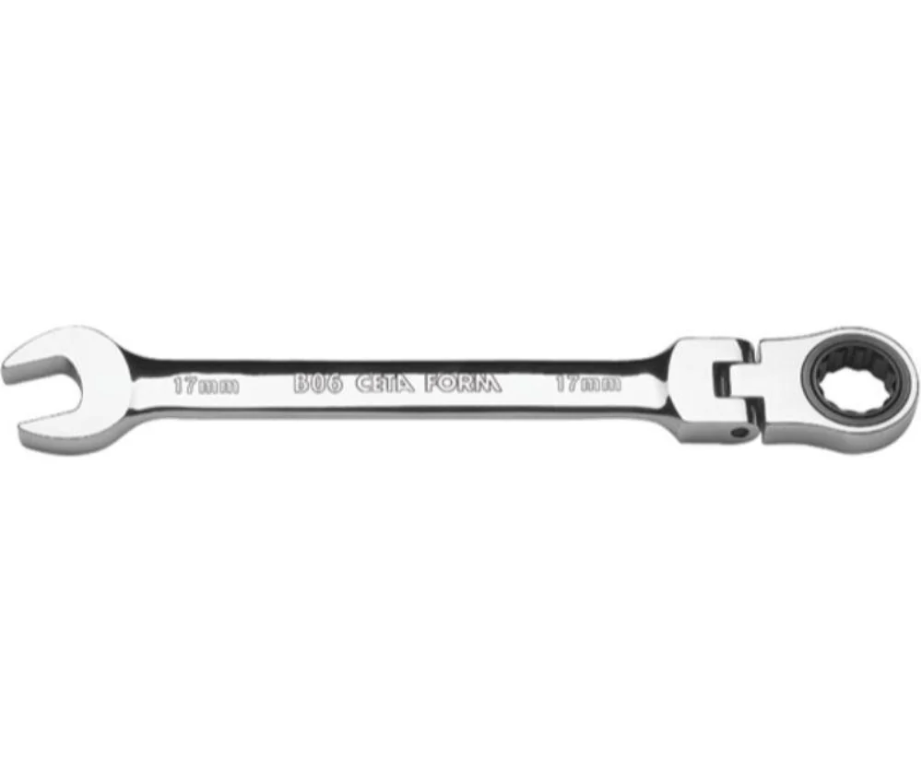15mm Flex Head Ratchet Wrench, Spline – Ceta Form Turkey – Model B06-15