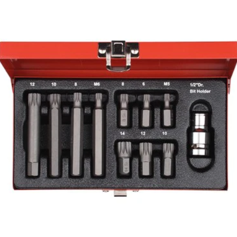 Ceta Form 11-Piece Spline Hex Bit Socket Set, Model C28-XS11