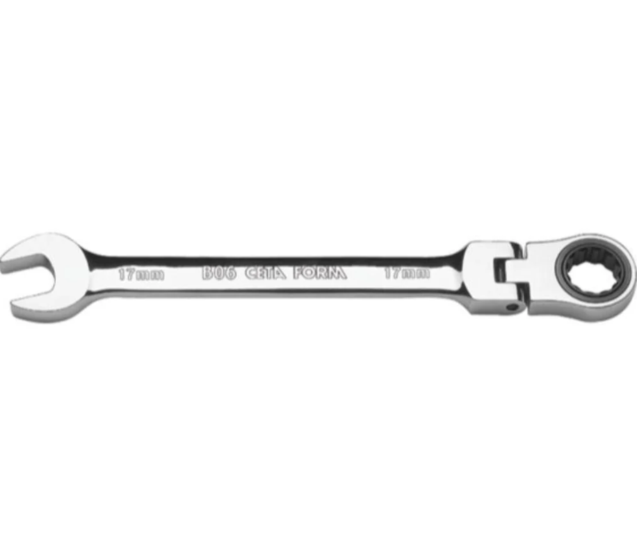 Ceta Form 8mm Serrated Local Articulated Combination Wrench B06-08