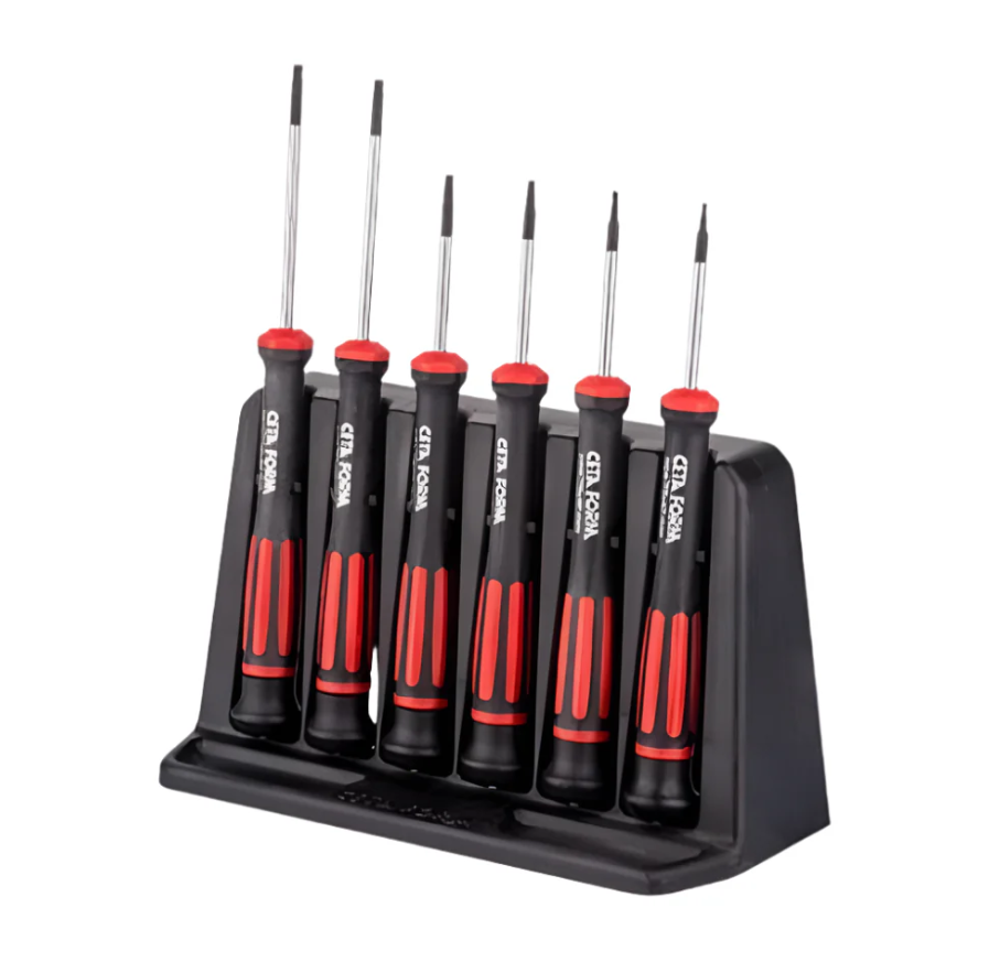 Ceta Form H99-04-06 6-Piece Turkish Torx Electronics Screwdriver Set