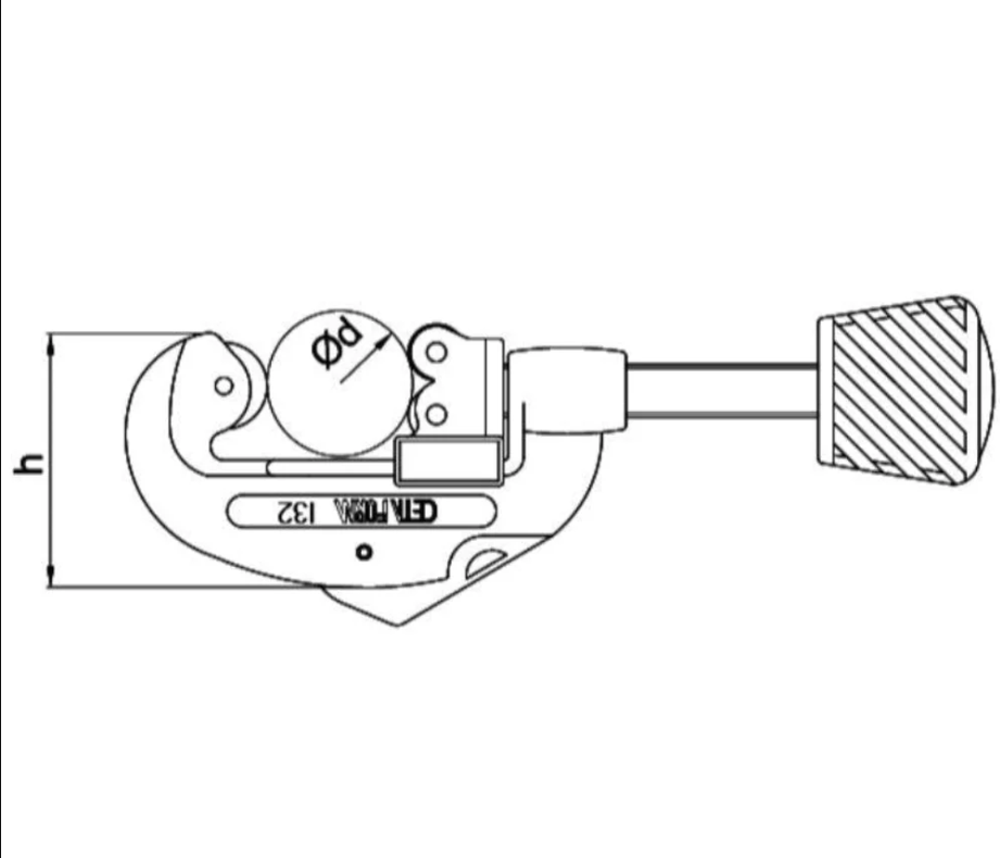 Ceta Form I32-2 3–30mm Copper Pipe Cutter – Turkish