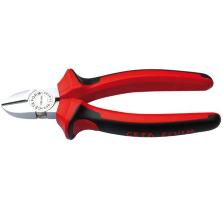 Standard Diagonal Cutting Pliers, Super Grip Handle, 160mm – Ceta Form, Made In Turkey, Model: E06-11-0160