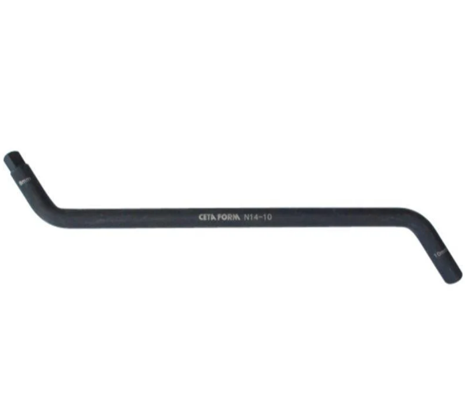 Peugeot Oil Drain Plug Wrench, 8–10mm – Ceta Form, Model: N14-10