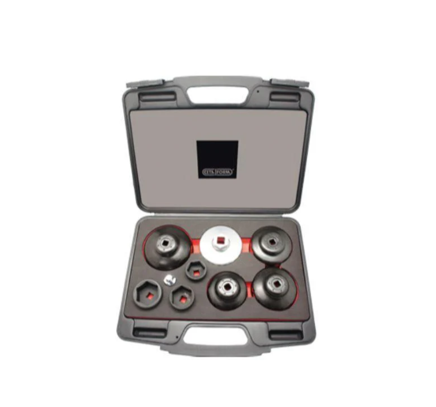 9-Piece Oil Filter Cap Wrench Set – Ceta Form, Made In Turkey, Model: N14-01K09